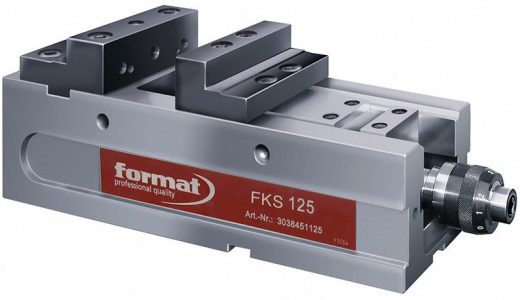 Kompaktný upínač NC FKS 160 mm stupňovité čeľuste FORMAT