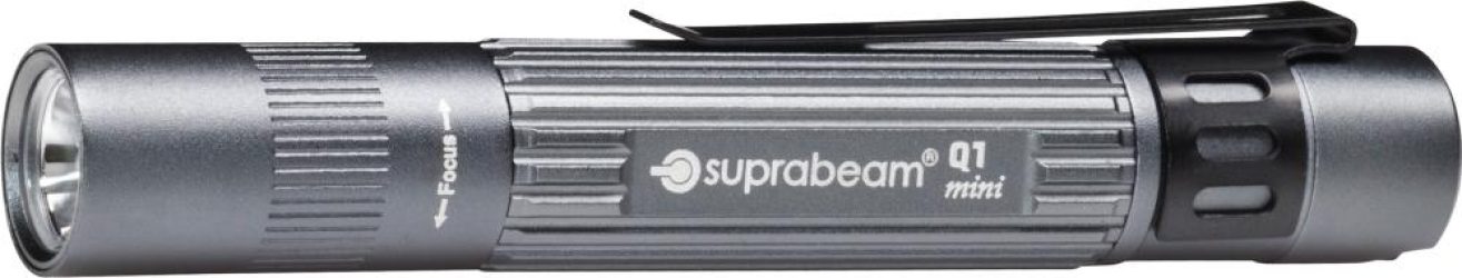 Vreckové svietidlo Q1 mini 30/120 lúmenov Suprabeam