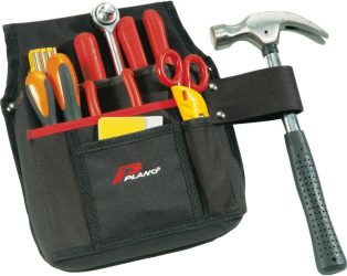 Taška na opasok 533TB s pútkom na kladivo 290 x 250 x 30 mm Plano