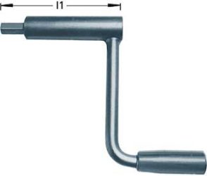 Ručná kľuka pre RKE-L 92 mm RÖHM
