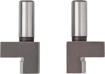 Pár meracích nadstavcov na meranie vonkajších strediacich hrotov