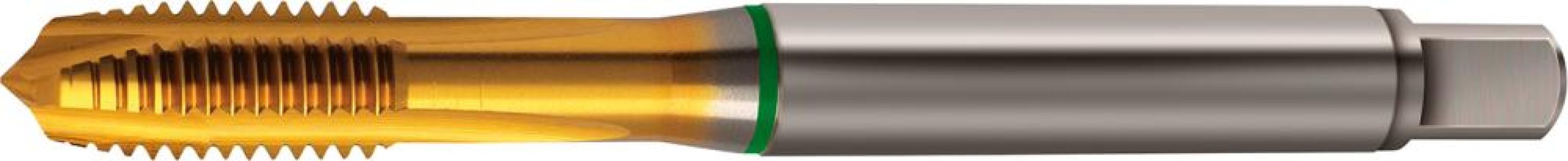 Strojný závitník DIN371 HSSE TiN typ UNI tvar B M20 GÜHRING