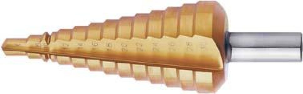 Vrták stupňovitý univerzálny HSS TiN 9 – 36