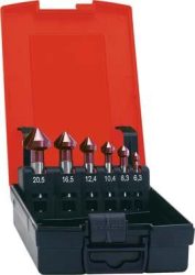 Sada kužeľových záhlbníkov TiAlN 6