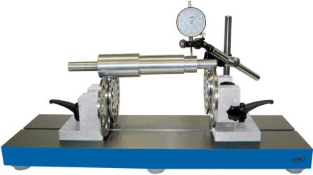 Prístroj na kontrolu vystredeného chodu bez hrotov 250x400 mm HP