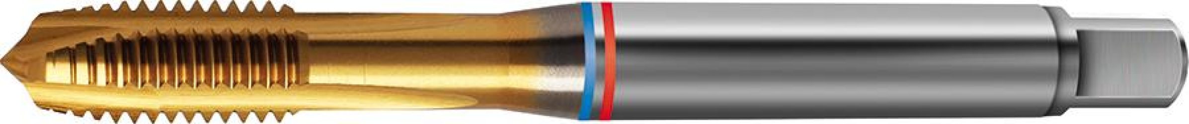 Strojný závitník TANDEM DIN376 HSS-PM TiN typ N 6H tvar B M20 FORMAT