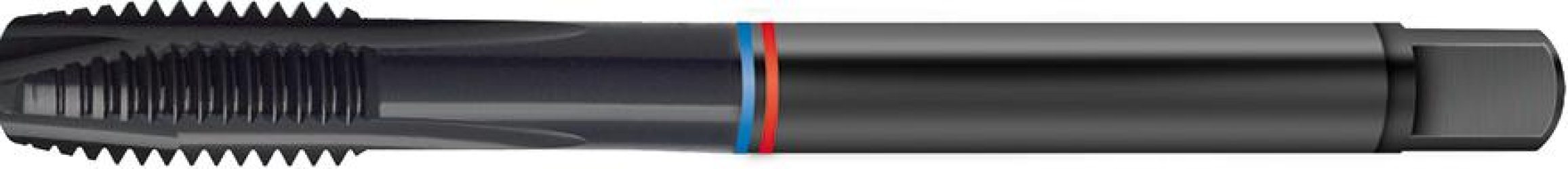 Strojný závitník TANDEM DIN374 HSSE vaporizovaný tvar B 6H M20x1