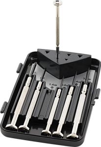 Hodinársky skrutkovač sada