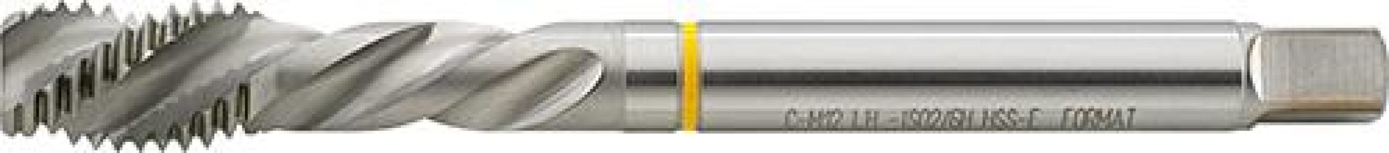 Strojný závitník DIN371 HSSE tvar C ľavý M20 FORMAT