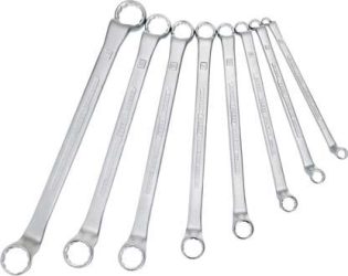 Sada obojstranných očkových kľúčov DIN838 6 – 22 mm 8-dielna v kartónovej krabici Hazet