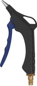 Plastová vyfukovacia pištoľ so zástrčkou