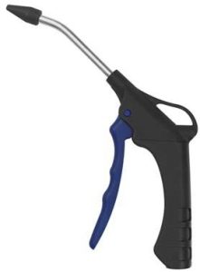 Plastová vyfukovacia pištoľ