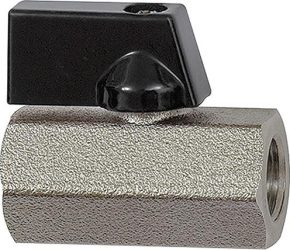 Mini guľový kohút valve line Krídlová rukoväť