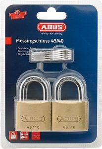 Mosadzný visiaci zámok Quad-Pack SB ABUS