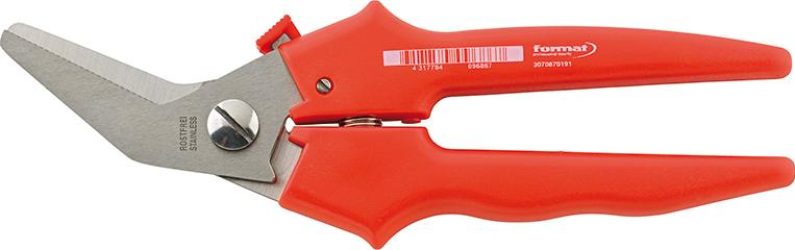 Kombinované nožnice VA zahnuté 190 mm FORMAT