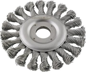 Oceľová okrúhla kefa