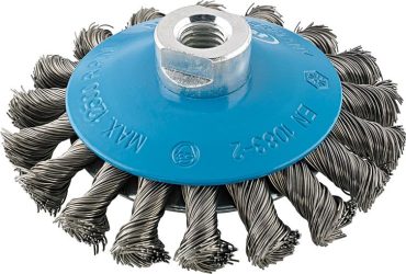 Misková kefa oceľ M14 spletená 115x mm FORMAT