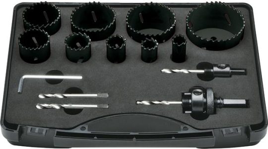 Sada vykružovacích píl HSSBi s príslušenstvom 16-67 mm FORMAT