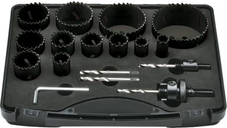 Sada vykružovacích píl HSSBi pre profesionálov 16-76 mm FORMAT