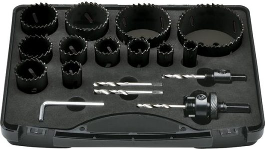 Sada vykružovacích píl HSSBi pre profesionálov 16-76 mm FORMAT