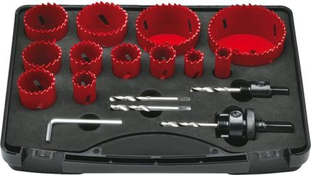 Sada vykružovacích píl HSSBi M42 pre profesionálov 16-76 mm FORMAT