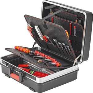 Sortiment náradia pre elektrikárov 38-dielny v kufríku ABS FORMAT