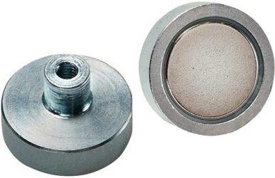 Magnet plochého chapača NdFeB so závitom 32 x 7/ 15