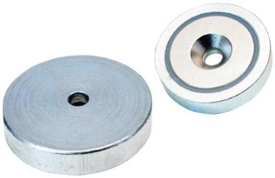 Magnet plochého podávača NdFeB s otvorom 47x9