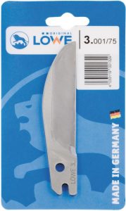 Čepeľ pre nožnice na káblové kanály 3606 3001/75 1 ks v blistri LÖWE