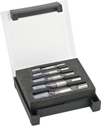 Sada hrubovacích fréz HPC TiALN typ UNI Z4 6-16 mm FORMAT GT