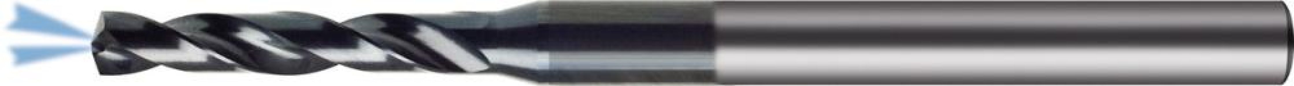 Mikrovrták výrobná norma MTK TiALN s vnútorným chladením 5xD 3