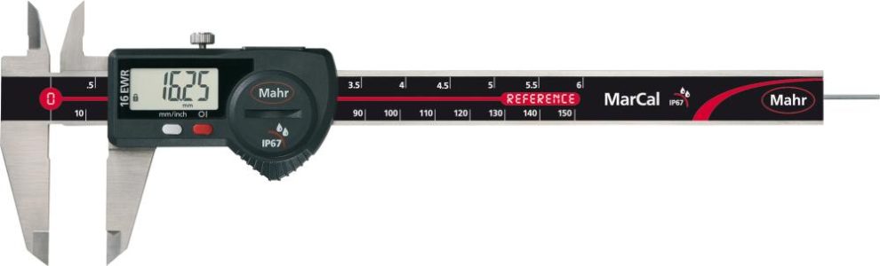 Digitálne posuvné meradlo IP67 s výstupom dát 300 mm oT MAHR