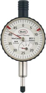 Malý odchýlkomer chránený proti nárazu 3 mm MAHR
