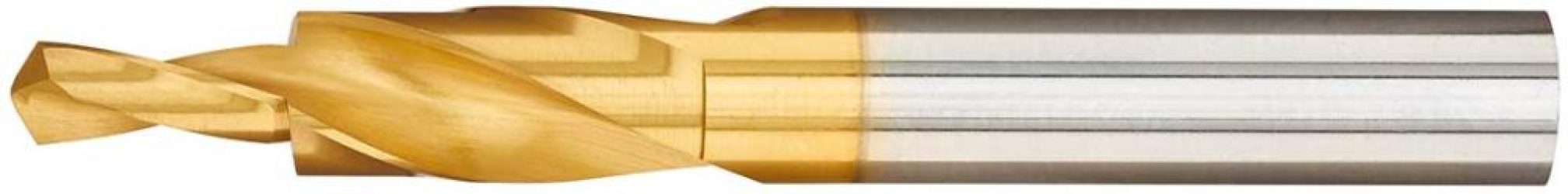 Vrták stupňovitý krátky HSS TiN na priechodné otvory