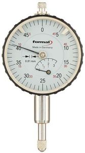 Presný malý odchýlkomer D3mm FORMAT