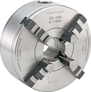 Štvorčeľusťové sústružnícke skľučovadlo DIN6350 z liatiny 315 mm FORMAT