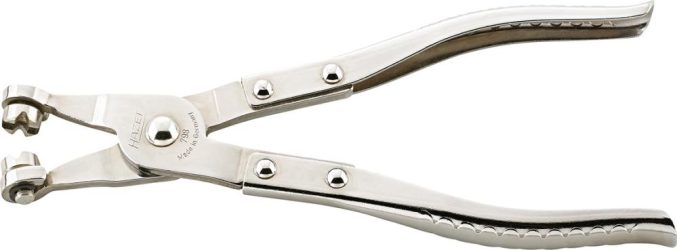 Kliešte na jednoduché hadicové spony 206 mm Hazet