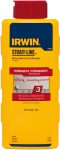 Nárazová značkovacia krieda 227 g červená IRWIN STRAIT-LINE