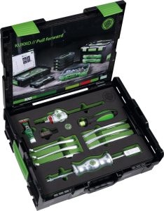 Kombinovaný sťahovák s uzamykacím mechanizmom 3-ramenný KUKKO