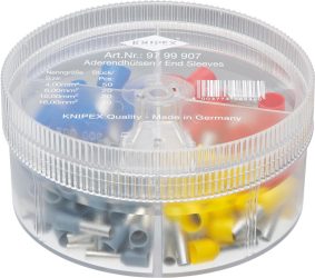 Sortiment káblových koncoviek 4 – 16 mm2 KNIPEX