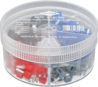 Sortiment káblových koncoviek Twin 0