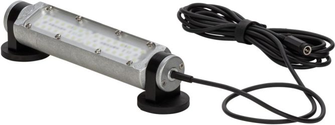 LED strojové svietidlo Nachtwächter 190 mm 600 lúmenov Bauer + Böcker
