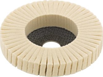 Lamelový kotúč filcový Ø 125 mm D5 H25 FORMAT