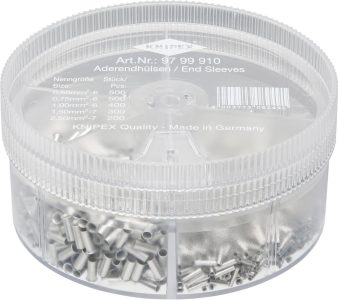 Sortiment káblových koncoviek neizolovaný 0