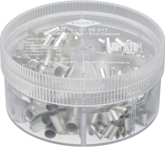 Sortiment káblových koncoviek neizolovaný 4 – 16 mm2 KNIPEX