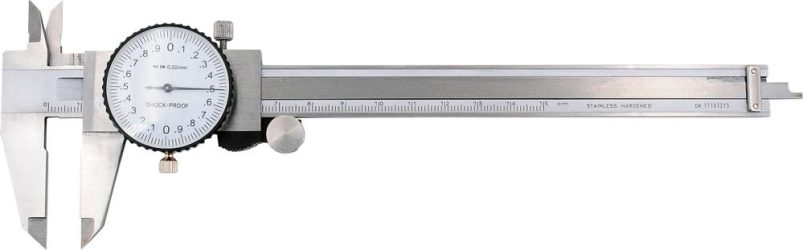 Posuvné meradlo s kruhovým číselníkom 150 mm 1/50 FORMAT