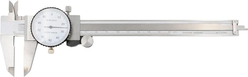 Posuvné meradlo s kruhovým číselníkom 150 mm 1/100 FORMAT