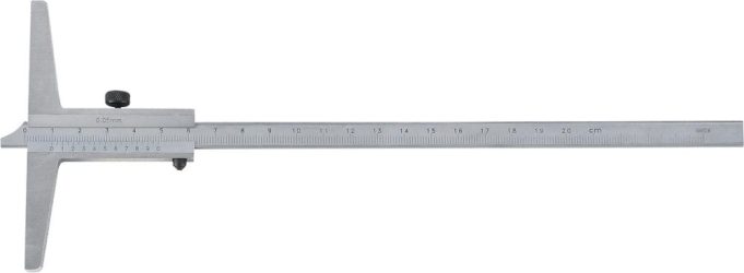 Posuvný hĺbkomer rovný 500 mm FORMAT