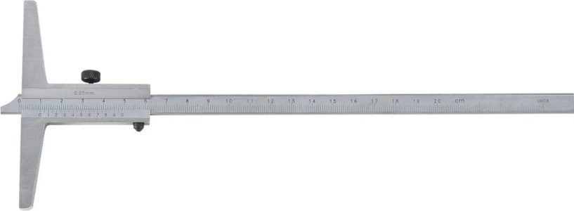 Posuvný hĺbkomer rovný 500 mm FORMAT