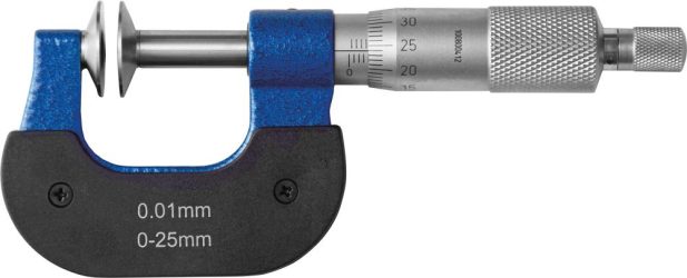 Strmeňový mikrometer rozstup zubov 125 – 150 mm FORMAT